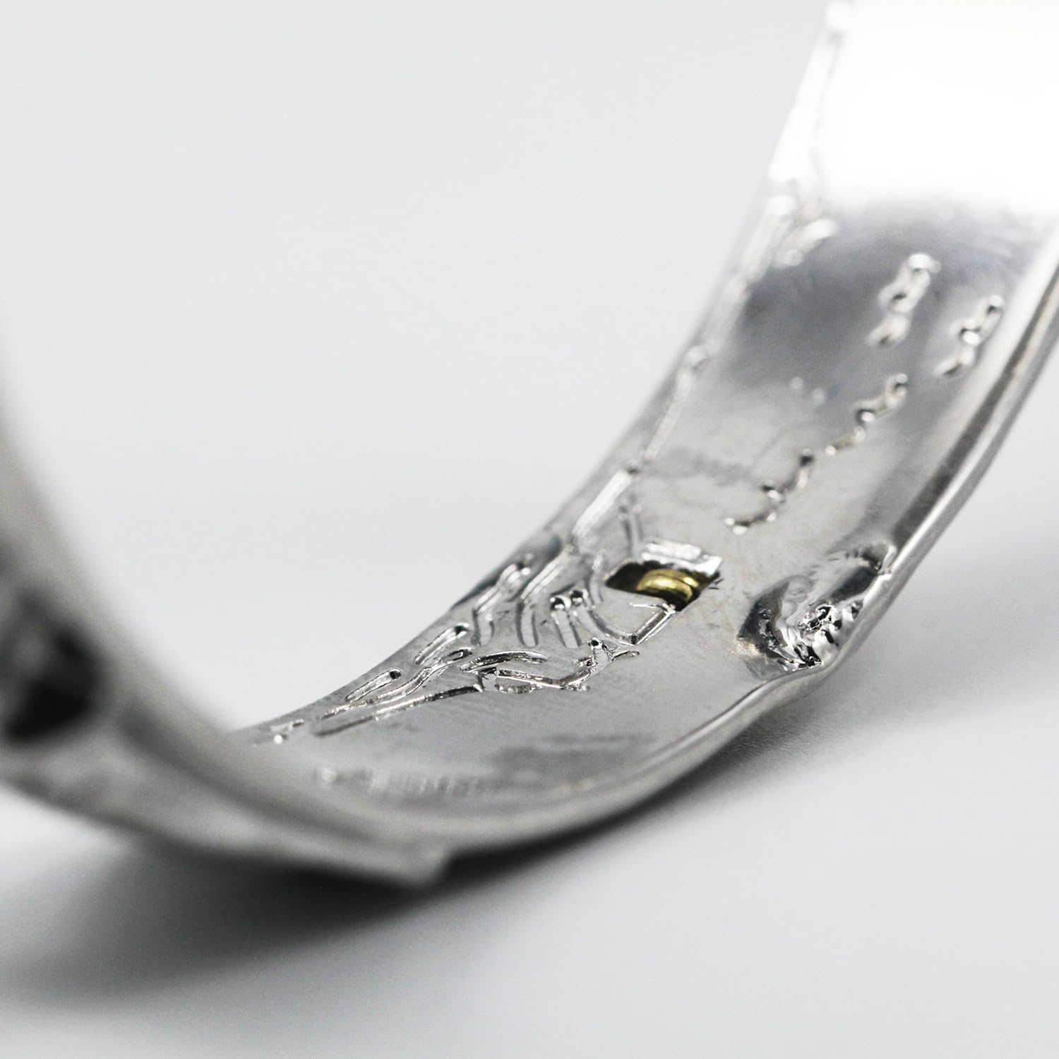 Leander S999 Antique Silver Plated Wide Feather Cuff Bracelet For Men Women Adjustable Retro Twisted Feathers Bracelets Gift Jewelry