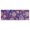 Purple Paisley and, variant on Purple Floral and Petal Pattern Kitchen Rug Mat,Kitchen Runner Rugs Non Skid Washable,Decorative Kitchen Floor Mats for Kitchen,Sink,Laundry,17"X47"