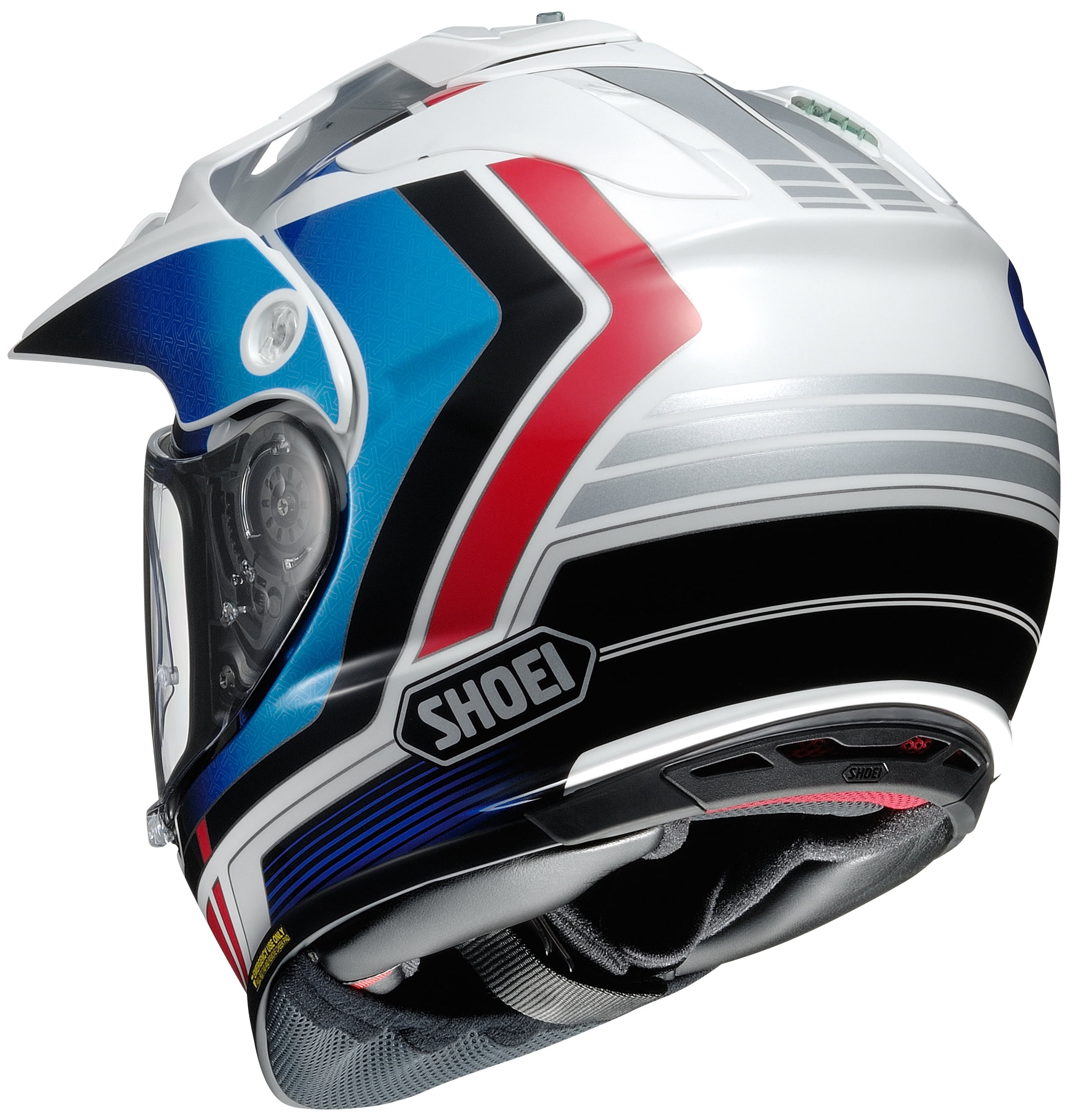 Shoei Hornet X2 Sovereign Adventure Helmet - TC-10 Red/White/Blue