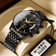 thumbnail image 3 of POEDAGAR Men's Watches Top Brand Luxury Waterproof Luminous Quartz Wristwatch New Fashion Casual Busniess Relogio Masculino, 3 of 9
