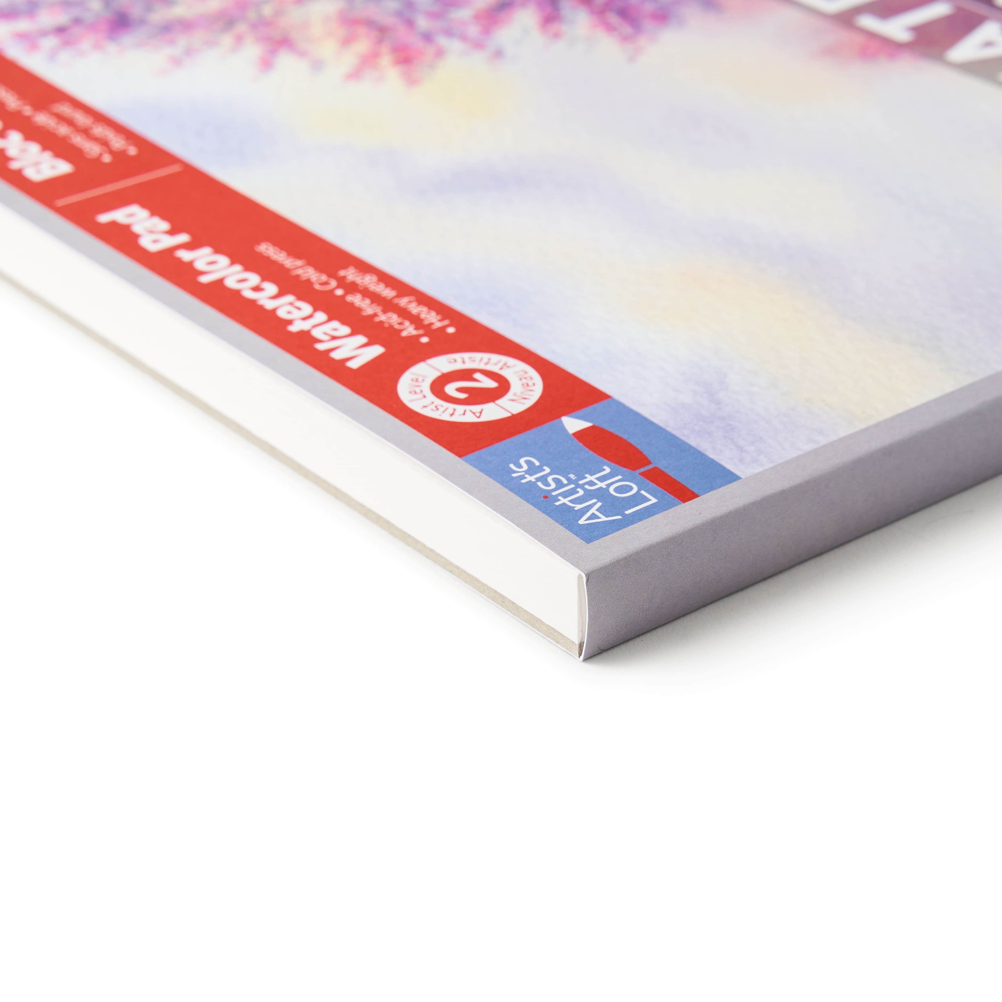 Artist's Loft 11" x 15" Watercolor Pad - Heavyweight and Acid Free Paper for Watercolor Paint - Bulk 9 Pack