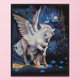 thumbnail image 1 of Cuadros Decorativos Caballo Bordado completo Hilo de algodón ecológico 11CT Impreso Kit de punto de cruz Obra de arte(4) Wdftyju embutido en tela, 1 of 9