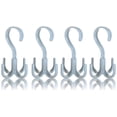 thumbnail image 1 of Colgador giratorio para bolso de mano, colgador de corbata y cinturón, paquete de 4, estante de plástico para monedero, soporte colgante para organizador de armario Xemadio HMHZ637-1, 1 of 9