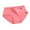 28-Pink, variant on YWDJ Womens Lace Panties Breathable Lightweight No Show Mid-Waist Seamless Lace Cotton Underwear Red One Size