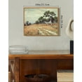thumbnail image 3 of Drsoum Vintage Landscape Wall Prints Classic Retro Farmhouse Rustic Art Decorations for Living Room Kitchen 8x10in Natural Framed, 3 of 6
