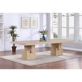 thumbnail image 4 of Meridian Furniture Anzio Oak Veneer Dining Table, 4 of 31