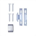 thumbnail image 4 of Mainstays Heavy Duty Adjustable Basic Curtain Rod, 28-48", Satin Silver, 4 of 8