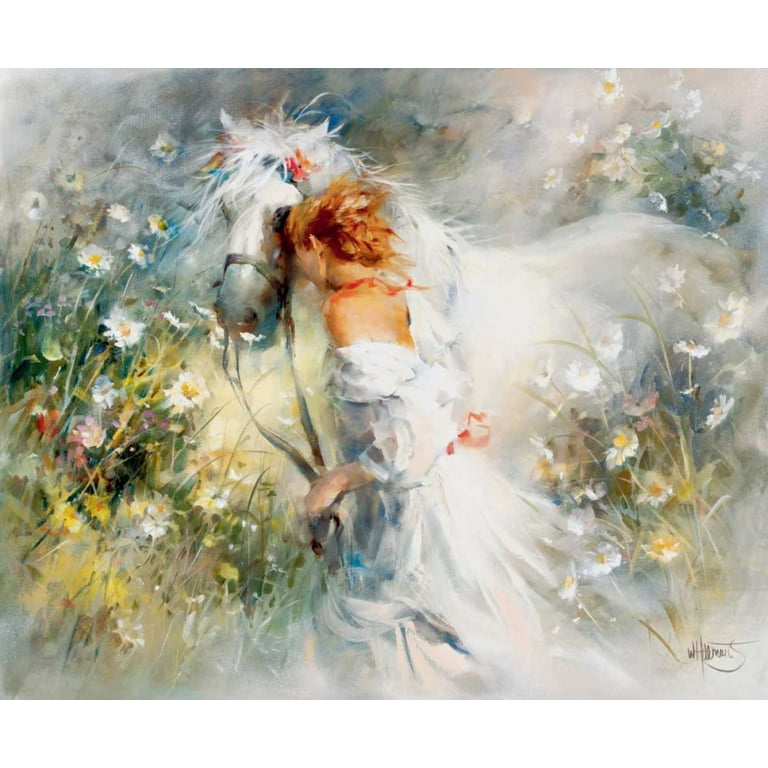 Willem Haenraets作 Haenraets, Willem 17x15 White Modern Wood Framed Museum Art Print