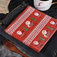 thumbnail image 4 of Btomtd Party Ambiance Paper Napkins in Christmas Colors 20 Count, Printed Disposable Napkins for Holiday Dining, Cheerful Dinner Napkins for Your Christmas Table, A, 4 of 6