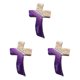 thumbnail image 5 of Monstrate Baby Shower Boda Decoración de Adorno colgante Hogar Amigable con la piel Portátil Ligero Decoración Navidad Púrpura Púrpura 3piezas Monstrate CBP186432, 5 of 6