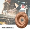 thumbnail image 4 of Grinder Wheel Disc 4 Inch Wood Shaping Wheel Grinding Wheel Disc with 7/8'' Arbor Angle, 4 of 8