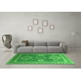thumbnail image 3 of Ahgly Company Indoor Rectangle Oriental Green Industrial Area Rugs, 2' x 3', 3 of 4