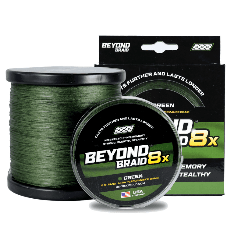Beyond Braid Braided Fishing Line - Super Strong & Abrasion Resistant 
