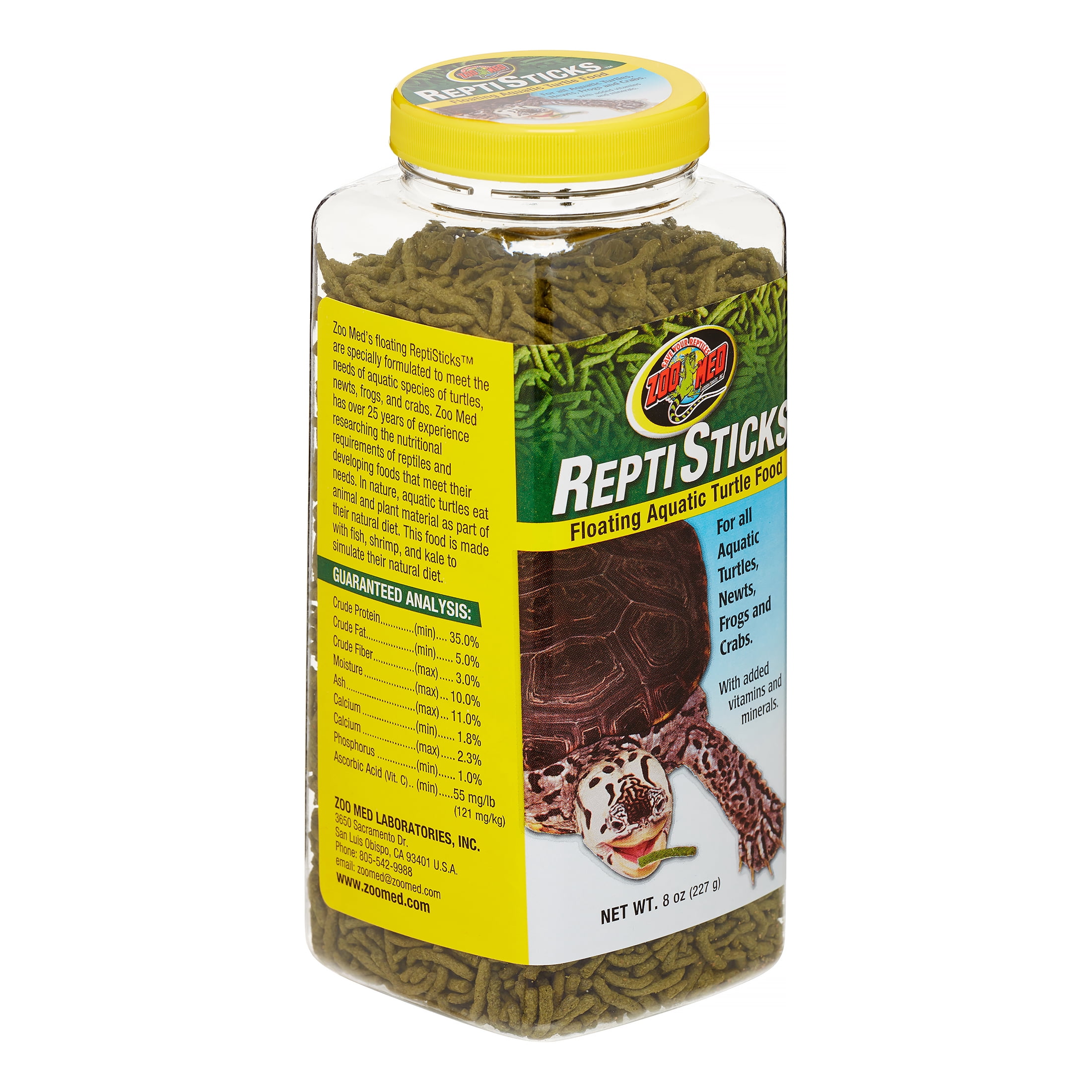 Zoo Med ReptiSticks Floating Aquatic Turtle Food, 9 Oz 