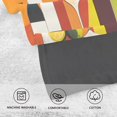 thumbnail image 5 of Yayeee 2 Pack Hand Towels for Bathroom 100% Cotton 16" x 28" Soft Absorbent Kitchen Towel, Colorful Cocktails, 5 of 7