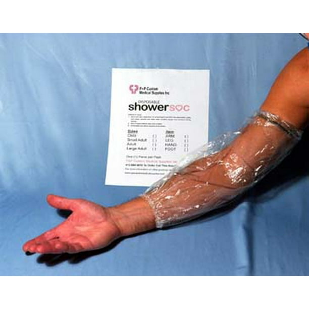 PICC line cover for shower 7 Pack LARGE Elbow/Knee Waterproof