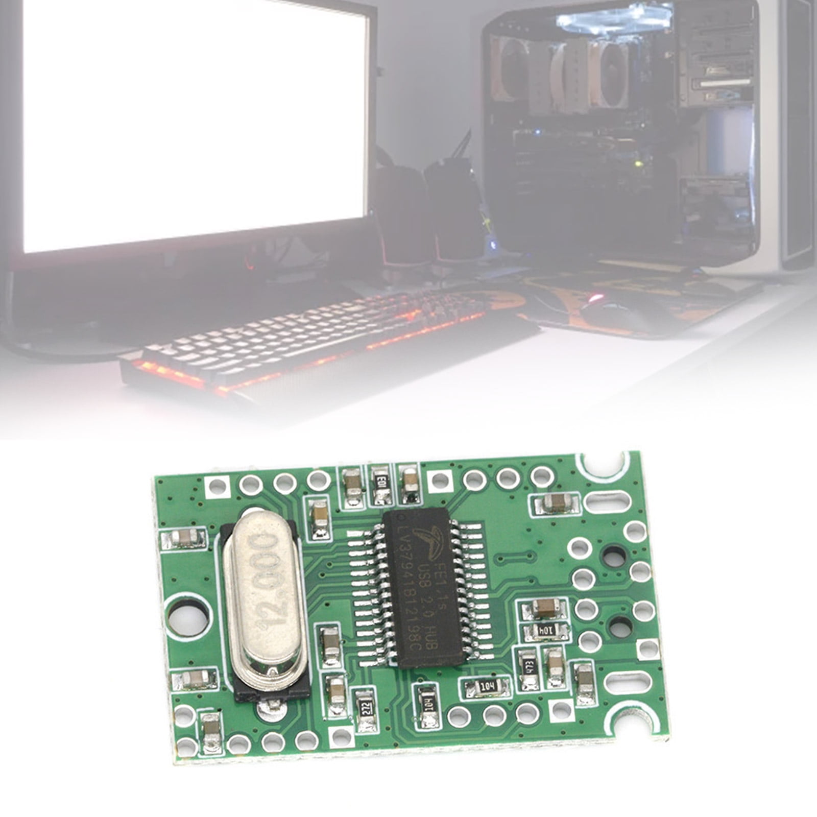 USB 2.0 Interfaces Hubs 4 in 1 Connector Usb 2.0 Expansion Module for Multiple Devices Students Professional Development