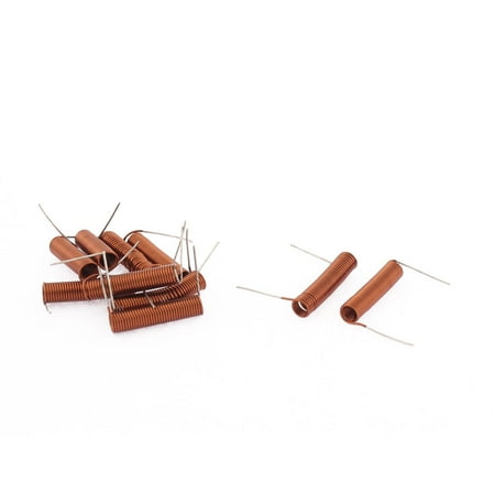 - Unique Bargains 10Pcs 35.5T 3mm Inner Dia 0.5mm Wire Spring Coil Radio FM Air Core Inductors