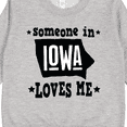 thumbnail image 3 of Inktastic Someone in Iowa Loves Me Souvenir Toddler Sweatshirt, 3 of 4