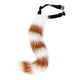 thumbnail image 2 of Accesorio de cosplay de cola suave de animales, decoración para disfrazarse para juego de rol, graduación, 2 of 8