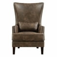 thumbnail image 3 of Elements Elia Chair with Chrome Nails In Sierra Charcoal, 3 of 10
