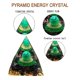 thumbnail image 3 of white Pirámide de orgón para energía positiva, pirámides curativas para reducir el estrés Chakra Reiki curación meditación atrae suerte y éxito, 3 of 5