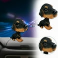 thumbnail image 5 of Dog Dashboard Car Interior Swing Decoration, Innovative Car Accessories, Resin Dog Car Pom-Pom Decoration with Spring Base, Suitable for Vehicles or Offices as Fun Decorations, 5 of 6