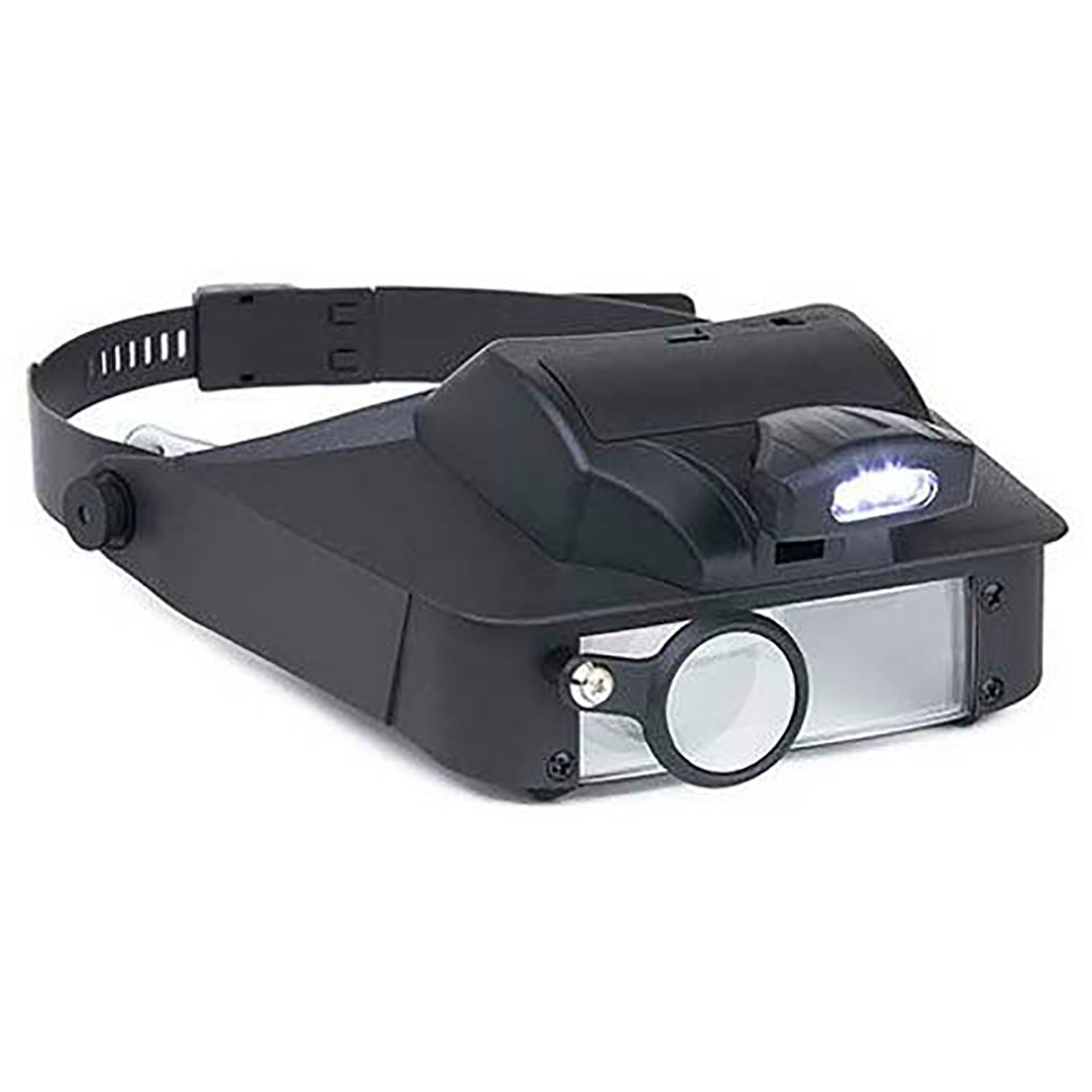 iFCOW Head Mounted Magnifier with LED Light Head Magnifier Glasses for Circuit Repair Hobby 