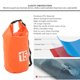 thumbnail image 4 of Bolsas Impermeables para Nadar Bolsa Seca Impermeable de 15 L Bolsa de Almacenamiento en Seco de PVC Plegable Portátil con Correa para el Hombro para Nadar Rafting Acampar ANGGREK  Otros, 4 of 8