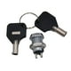 thumbnail image 3 of 5 Interruptores Cilíndricos De Seguridad Operados Con Llave SPST Encendido-apagado 2 Posiciones Común 2 Llaves 907A Sunnimix Interruptor de barril de seguridad, 3 of 8
