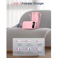 thumbnail image 2 of Cargador portátil Power Bank de 20000 mAh con cables integrados, 2 of 8