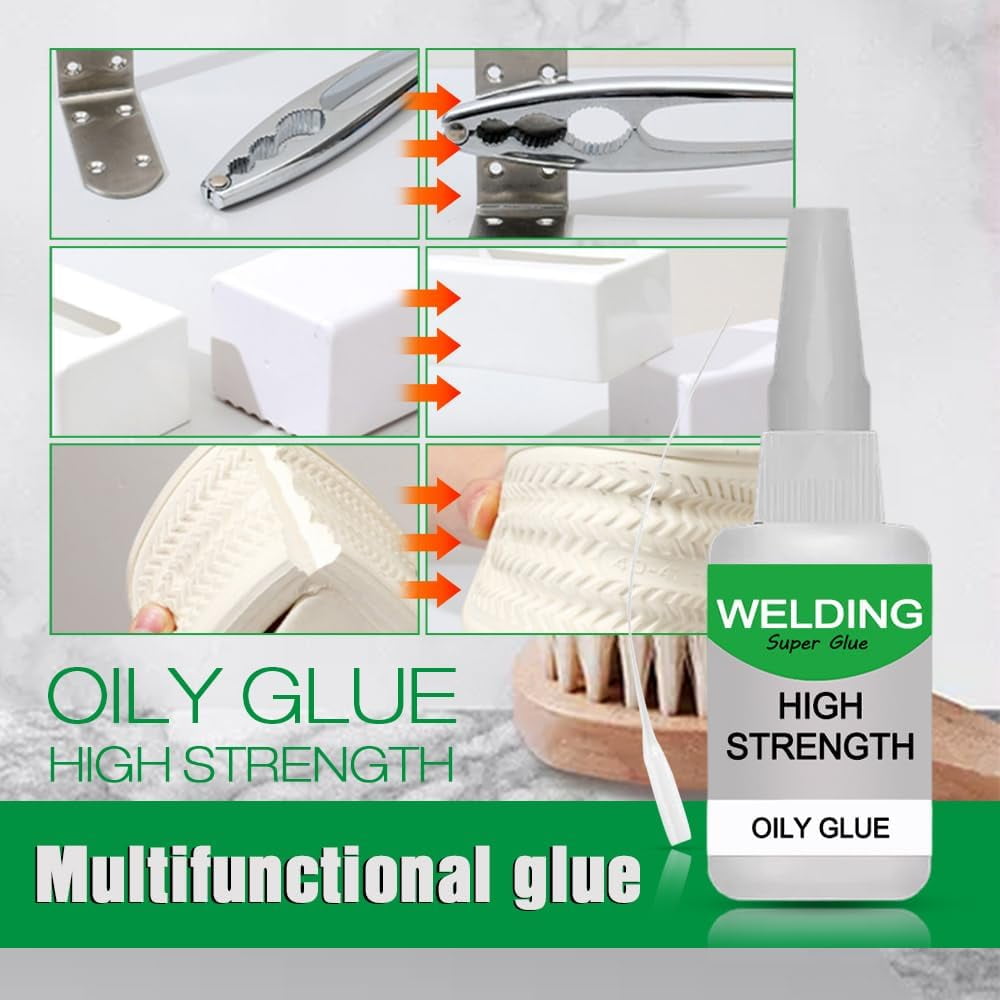 Welding High Strength Oily Glue, Universal High-Strength Oily Glue, 2026 New Adhesive Strong & Fast Waterproof for Metal, Wood, Ceramics, Leather, Glass