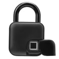 thumbnail image 4 of Candado de huella digital Jadeshay sin llave negro, 4 of 8