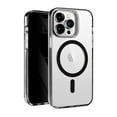 thumbnail image 2 of GSA PURE Transparent Magnetic (HQ) Ultra Hybrid For iPhone 15 - Black, 2 of 4