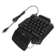 thumbnail image 5 of Teclado mecánico portátil Sincero para juegos con cable USB de 35 teclas para una mano con retroiluminación LED, 5 of 10