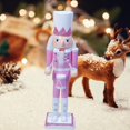 thumbnail image 3 of Figuras de cascanueces, madera, duraderas, únicas, festivas, cascanueces coleccionables, decoración de cascanueces, para estantes, escritorio tambor Colco Cascanueces Juguete, 3 of 8