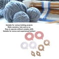 thumbnail image 4 of Fabricantes De Pompones, Tejedor De Bolas De Pelusa Mejora La Eficiencia 4 Tamaños 8 Piezas Para Principiantes Para Uso Diario, 4 of 7
