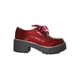 thumbnail image 2 of ZAPATO PLATAFORMA CASUAL VESTIR LEON MUJER DAMA MERLOT VINO CHAROL 500 LEON  500p, 2 of 3