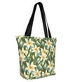 thumbnail image 3 of Kdxio Lilies Flowers Women Reusable Grocery Bags Foldable Ripstop,Reusable Shopping Bags for Shopping,Gym,Gift, 3 of 8