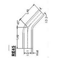 thumbnail image 3 of Elbow 45 Degree 51mm 60mm Silicone Pipe Hose Coupler Intercooler Turbo Intake, 3 of 3