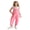 Pink, variant on SILVERCELL 5-14T Girls Casual Sleeveless Jumpsuits Teens Girl Spaghetti Strap Loose Romper Long Pants Overalls with Pockets