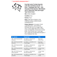 thumbnail image 2 of Front Ball Joints Tie Rods Sway Bar Links Idler and Pitman Arm Kit - 12 Piece - Compatible with 1996 - 1999 Chevy K1500 Suburban 4WD (Models with 47.89mm Ball Joints and Forged Type Control Arms), 2 of 2