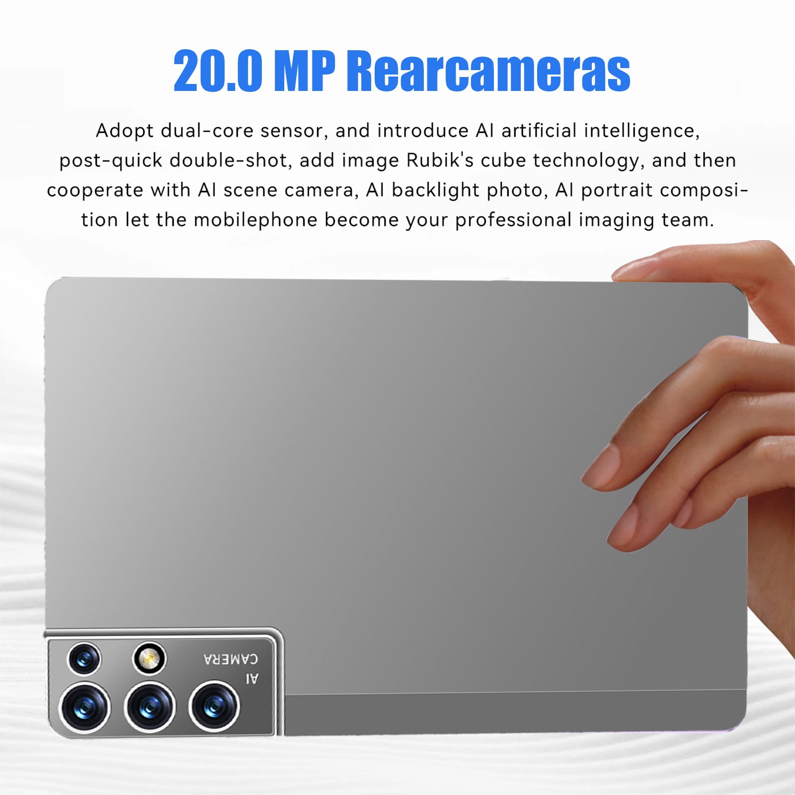 CVLNCYCLING Clearance Tablet for Kids,All-new 10.1-in Tablet, 2+16G Ultra-thin HD Display (2.4G/5G WiFi, 256G), Android Tablet, Learning Game Video Office Tablet,Supports Dual SIM Communication