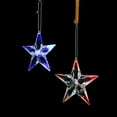 thumbnail image 5 of Christmas Tree Decorations Holiday Light up Sparkling Ornament Five-pointed Star LED Lighted Hanging Flash Pendant, 5 of 5