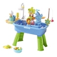 thumbnail image 3 of 43 piezas de juguetes de cocina para niños, accesorios de cocina para pescar, juego de cocina Azul, 3 of 9