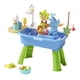 thumbnail image 3 of Juego de cocina infantil de 43 piezas con juguetes para simular el lavado de platos. Azul, 3 of 9