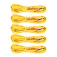 thumbnail image 1 of TENS Wire, Flexible Yellow 5pcs Replacement Clip Electrode  Wire  for Therapeutic Device, 1 of 8