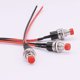 thumbnail image 5 of 2 mini interruptores pulsadores rojos pequeños CA 125 V/250 V CC 12 V reinicio momentáneo diminuto, 5 of 5