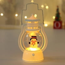 Christmas Gift For Toddler, Snow Globe Lantern, Santa Snowman LED Light,Thanksgiving Christmas Lanterns Decorations as Gifts,Holiday Supplies Home Decor