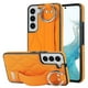 thumbnail image 1 of Funda de PU con anillo de cobertura total antideslizante para Samsung Galaxy S22 con pulsera, 1 of 5